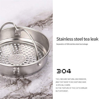 1000ml 304 Stainless Steel Tea Infuser Cup Vacuum Insulated Water Bottle for Travel Outdoor (BPA Free, No FDA)