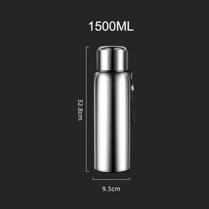 1500ml 304 Stainless Steel Tea Infuser Cup Vacuum Insulated Water Bottle for Travel Outdoor (BPA Free, No FDA)