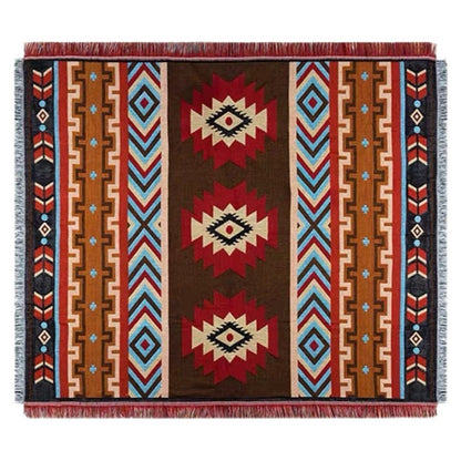 130x180cm Picnic Blanket Thick Bohemian Ground Cover Outdoor Camping Tent Mat Nap Rug