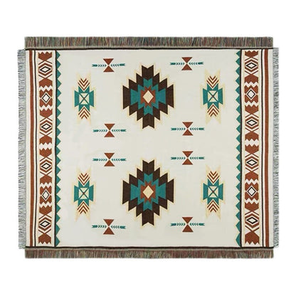 180x180cm Picnic Blanket Thick Moisture-Proof Bohemian Ground Mat for Outdoor Camping Beach