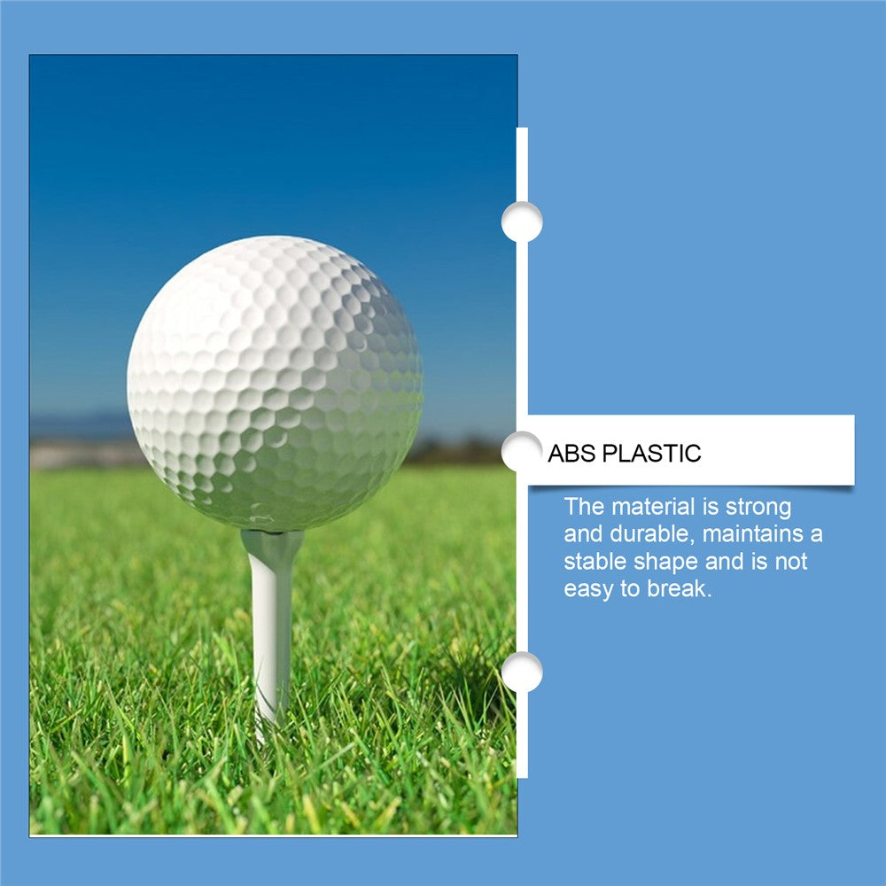 HOZONEX HZ-F01-0025-01 Plastic Golf Tee Height Setter Portable Practice Aid for Consistent Swings