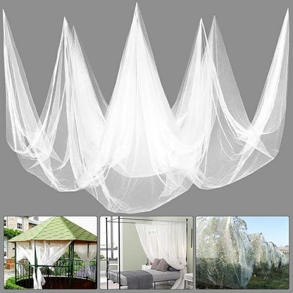 3 x 6m Outdoor Garden Mosquito Net Insect Barrier Vegetable Tent Plant Protective Cover for Patio / Yard / Greenhouse