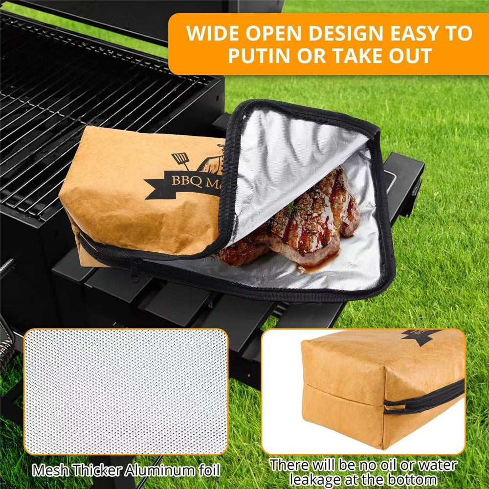 21 Inch Insulated Cooler Bag BBQ Picnic Oilproof Aluminum Foil Meat Water Storage Bag (BPA Free, No FDA)