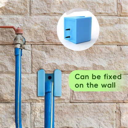 Outdoor Hose Holder Garden Wall Fence Mounted Water Pipe Fixing Plastic Bracket