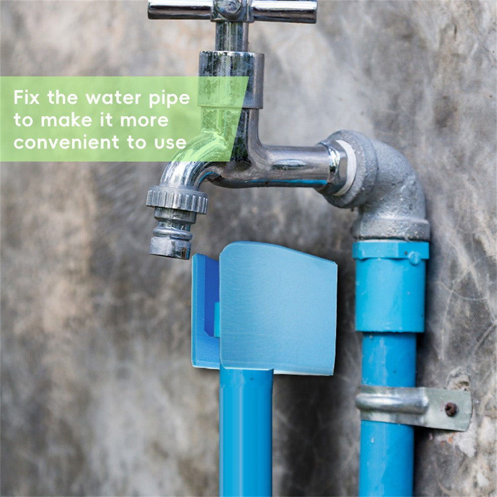 Outdoor Hose Holder Garden Wall Fence Mounted Water Pipe Fixing Plastic Bracket