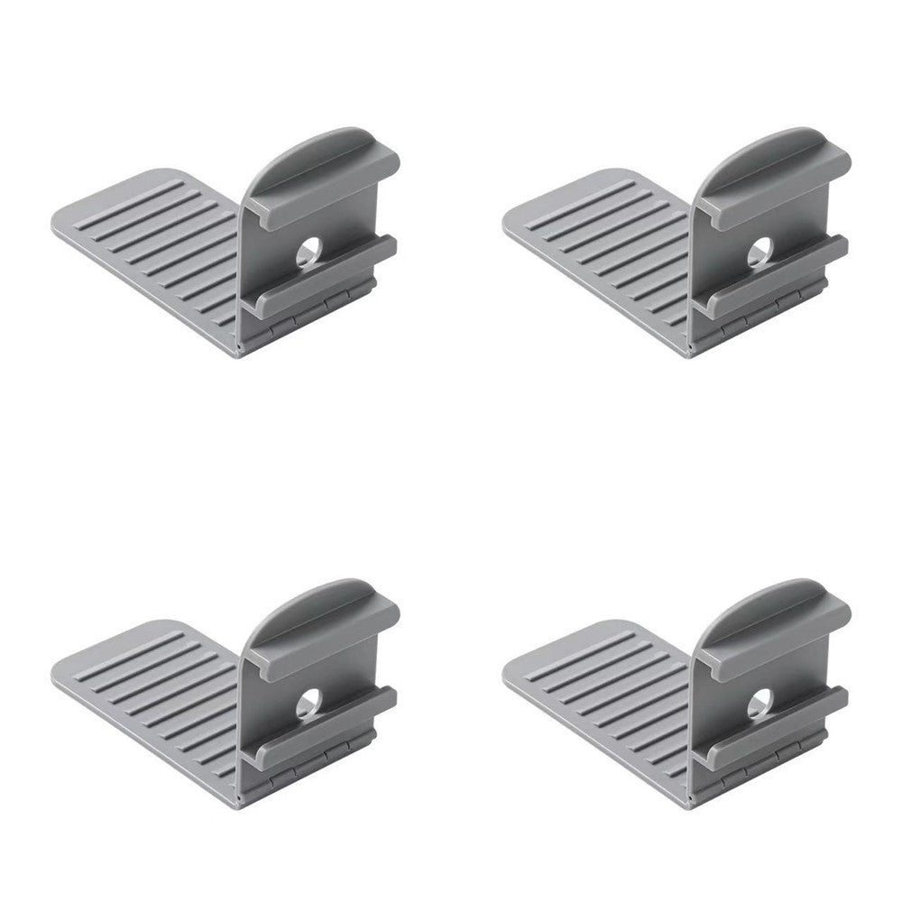 4Pcs Bed Sheet Fasteners Adjustable Clip Holders Anti Slip Gripper Straps for Mattress Covers