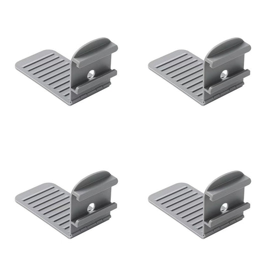 4Pcs Bed Sheet Fasteners Adjustable Clip Holders Anti Slip Gripper Straps for Mattress Covers