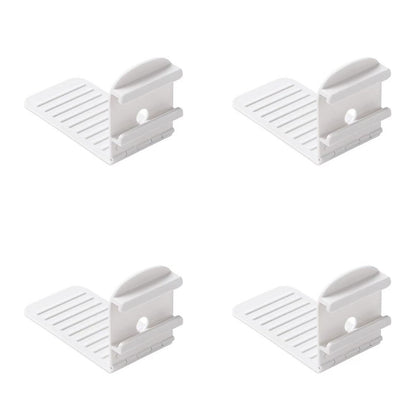 4Pcs Bed Sheet Fasteners Adjustable Clip Holders Anti Slip Gripper Straps for Mattress Covers