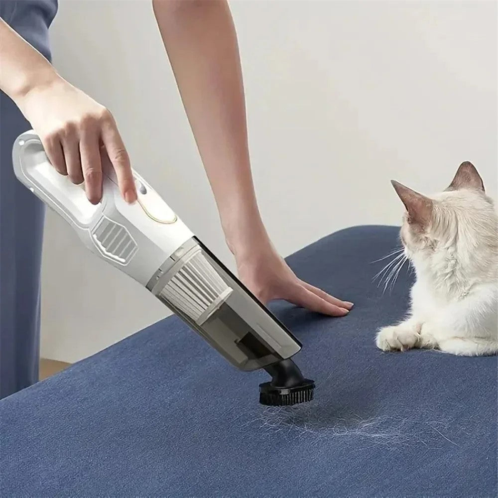 7.4V Handheld Vacuum Cleaner Multifunctional Cordless Powerful Suction Dust Blower for Car Home