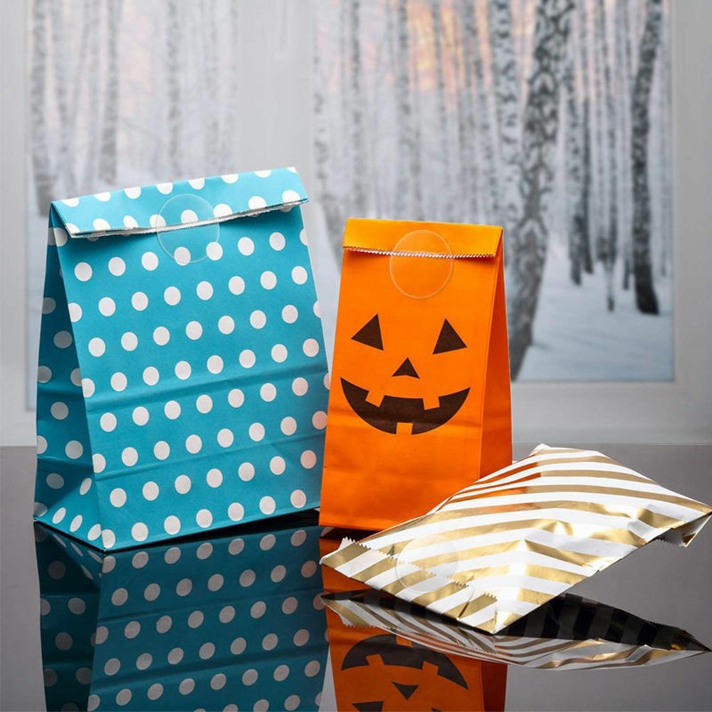 500Pcs / Roll 2cm Diameter 5C Thickness Transparent Stickers Round Self Adhesive Labels for Envelopes Gifts