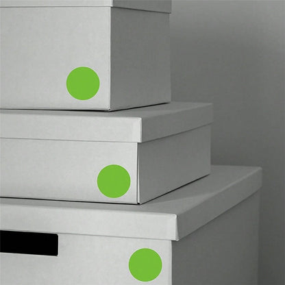 500Pcs / Roll Round Sticker Removable Self Adhesive Labels for Organization Coding Labeling