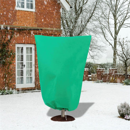 80 x 100cm Plant Frost Protection Cover Nonwoven Outdoor Windproof Warm Winter Freeze Guard for Greenhouse / Garden