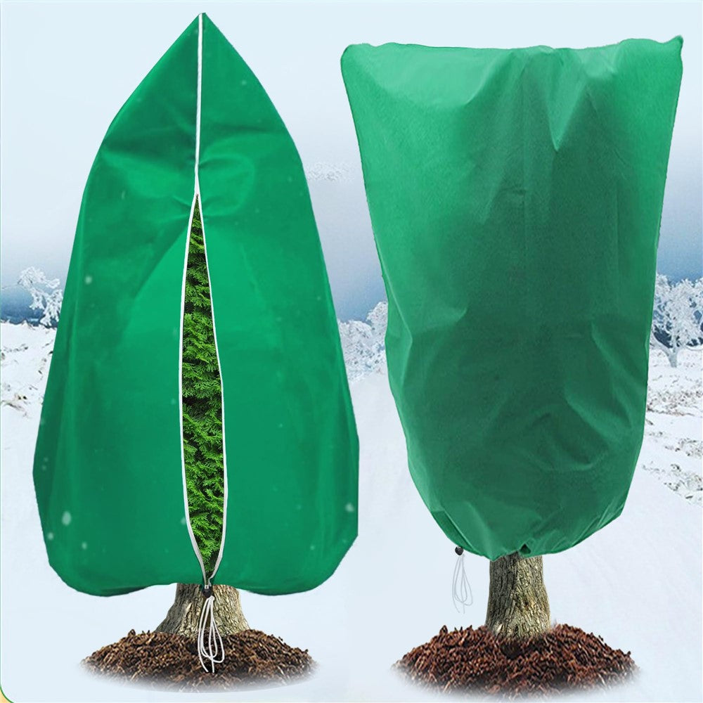 120 x 180cm Plant Frost Protection Cover Nonwoven Outdoor Windproof Warm Winter Freeze Guard for Greenhouse / Garden