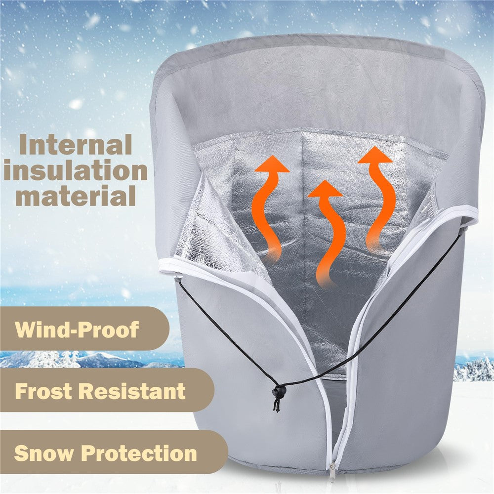 45 x 50cm Plant Frost Protection Cover Garden Tree Anti-Freeze Insulation Bag Oxford Fabric Eco-Friendly Pot Shield