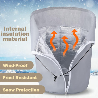 45 x 70cm Plant Frost Protection Cover Garden Tree Anti-Freeze Insulation Bag Oxford Fabric Eco-Friendly Pot Shield