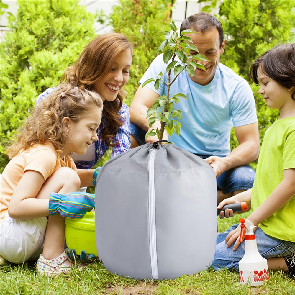45 x 70cm Plant Frost Protection Cover Garden Tree Anti-Freeze Insulation Bag Oxford Fabric Eco-Friendly Pot Shield