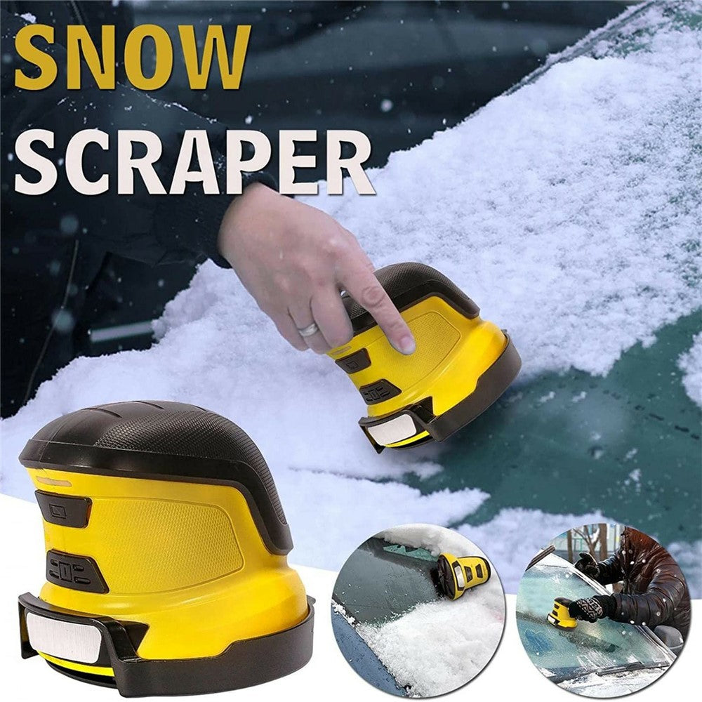 USB Rechargeable Snow Remover Electric Snow Scraper Car Glass Deicing and Defrosting Cleaning Tool