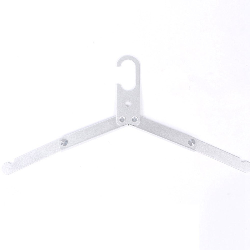 Ultralight Aluminum Alloy Foldable Hanger for Camping Travel Portable Magic Clothes Hanger