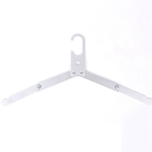 Ultralight Aluminum Alloy Foldable Hanger for Camping Travel Portable Magic Clothes Hanger
