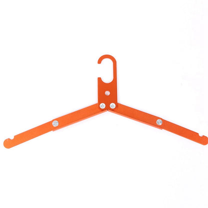 Ultralight Aluminum Alloy Foldable Hanger for Camping Travel Portable Magic Clothes Hanger