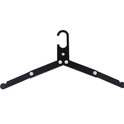Ultralight Aluminum Alloy Foldable Hanger for Camping Travel Portable Magic Clothes Hanger