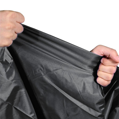 For 11-13 Feet (420x270cm) 210D Yacht Cover Waterproof Sun Protection Boat Cover with Adjustable Belt and Storage Bag