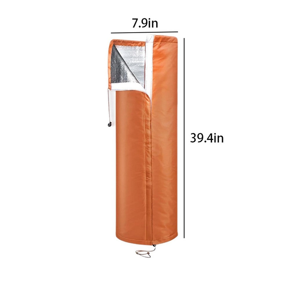 20 x 100cm Winter Palm Tree Root Protection Cover Outdoor Plant Frost Guard Device with Drawstring Plant Freeze Protection Bag