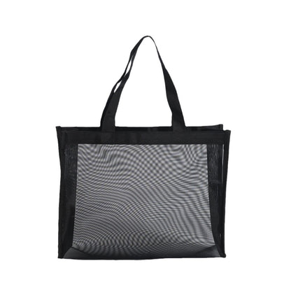 45 x 35 x 15cm Nylon Shopping Bag Mesh Beach Tote Bag Foldable Lightweight Storage Pouch