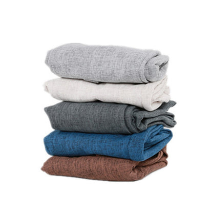 For 65cm Yoga Ball Cotton Linen Protective Cover Non-Slip Fitness Ball Cover with Handle