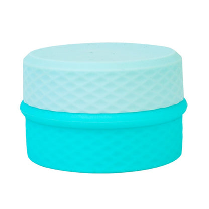 3+1 Silicone Beauty Dispenser Travel Cosmetic Container with 3Pcs Removable Inner Dispensers for Skincare Cream Pills