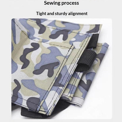 6-Can Capacity Holder Waistband Bag Adjustable Foldable Drink Belt Bag for Outdoor Camping Hiking