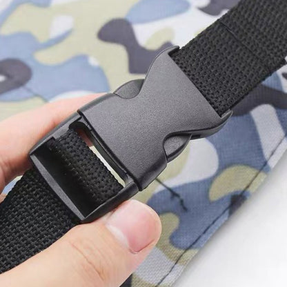 6-Can Capacity Holder Waistband Bag Adjustable Foldable Drink Belt Bag for Outdoor Camping Hiking