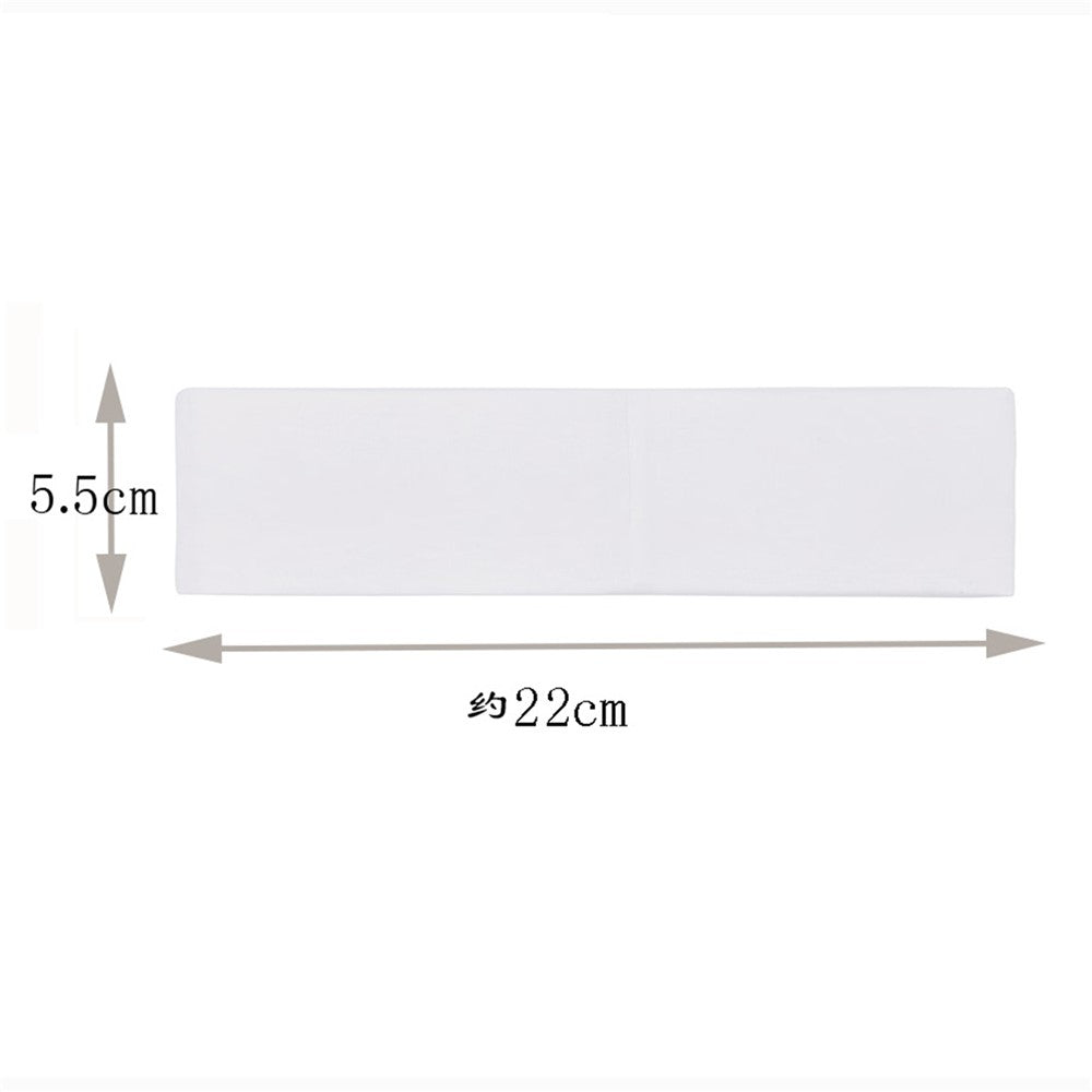 Wide Elastic Headband Sports Yoga Fitness Sweatband Moisture Wicking Running Hair Band for Women