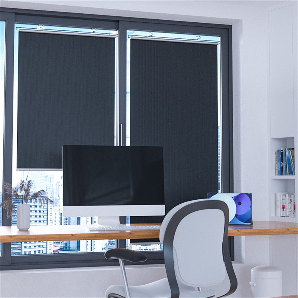 ST-5022 68x125cm Car Window Sunshade Auto Retractable Suction Cup Blackout Curtain for Car Bedroom