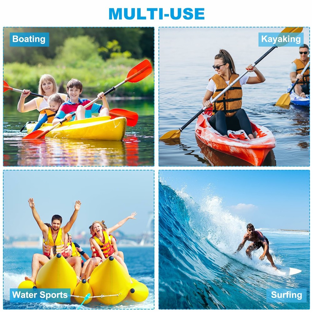 6.5x2.5cm Floating Keychain Water Sports Key Ring Buoyant Key Holder for Boating Kayaking  /  Outdoor Water Activities