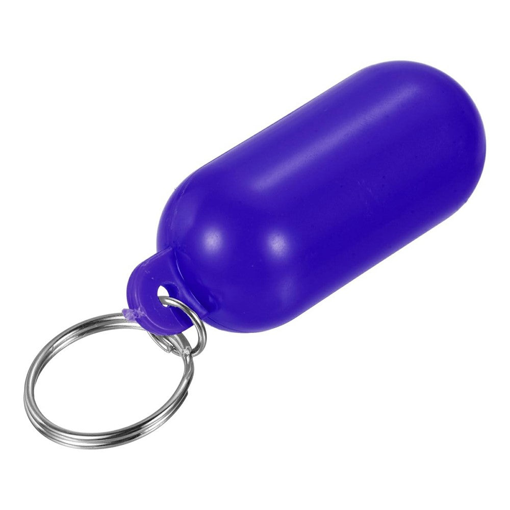 6.5x2.5cm Floating Keychain Water Sports Key Ring Buoyant Key Holder for Boating Kayaking  /  Outdoor Water Activities