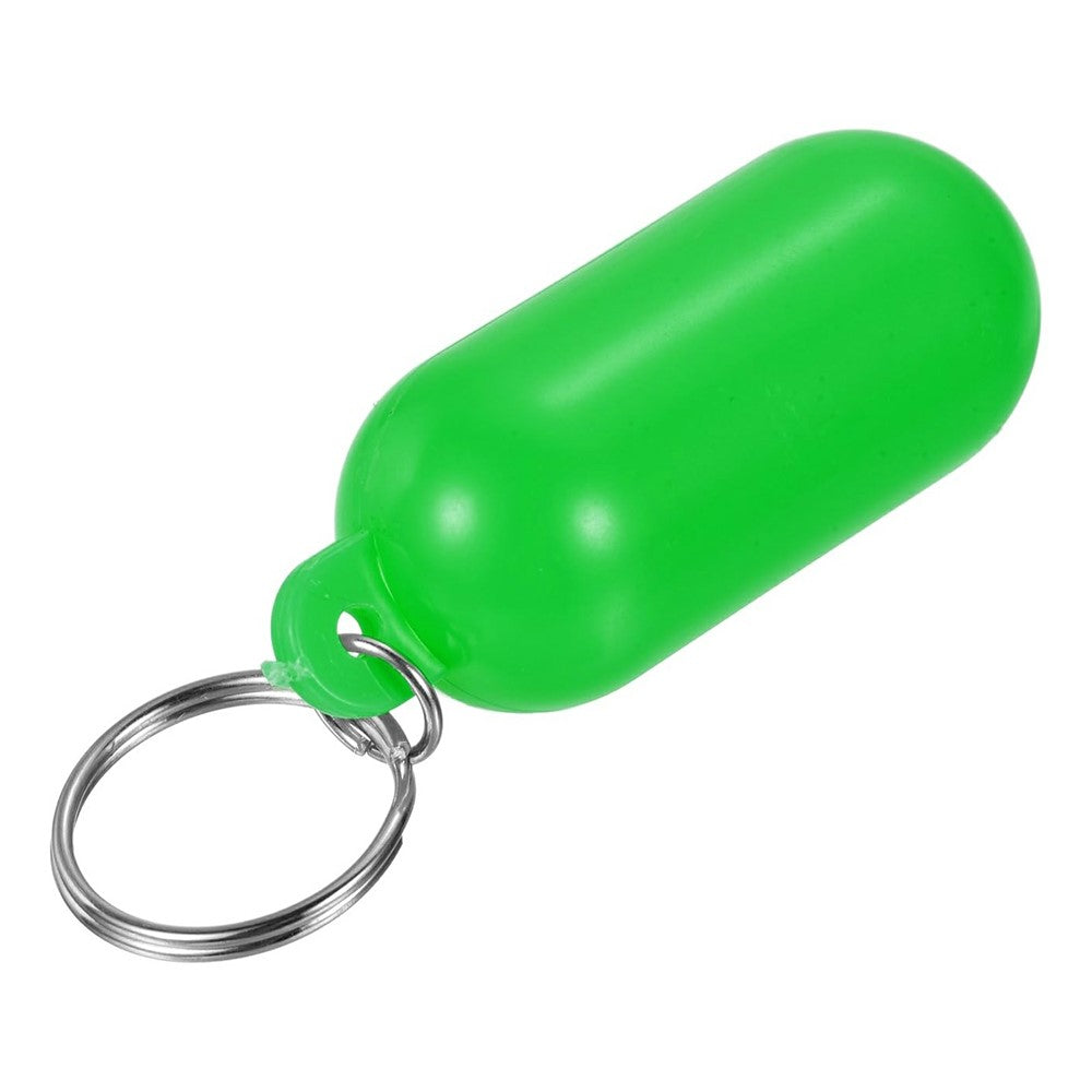 6.5x2.5cm Floating Keychain Water Sports Key Ring Buoyant Key Holder for Boating Kayaking  /  Outdoor Water Activities