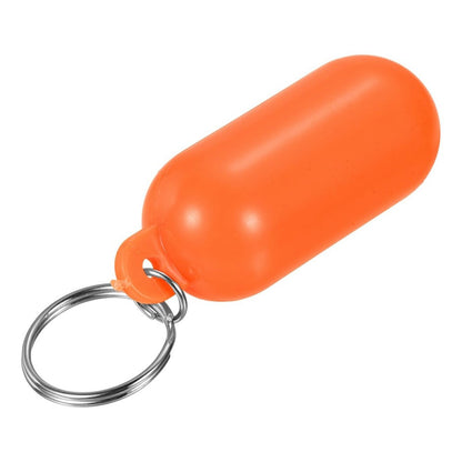 6.5x2.5cm Floating Keychain Water Sports Key Ring Buoyant Key Holder for Boating Kayaking  /  Outdoor Water Activities