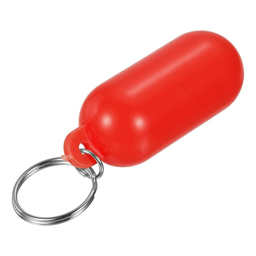 6.5x2.5cm Floating Keychain Water Sports Key Ring Buoyant Key Holder for Boating Kayaking  /  Outdoor Water Activities