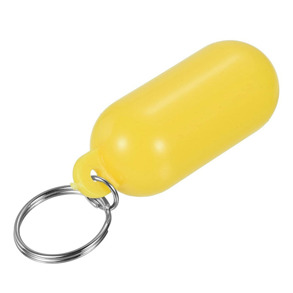 6.5x2.5cm Floating Keychain Water Sports Key Ring Buoyant Key Holder for Boating Kayaking  /  Outdoor Water Activities