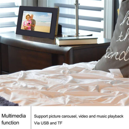 Alarm Clock Digital Calendar Day Clock 7-inch Large Display Programmable Medication Reminder, EU Plug