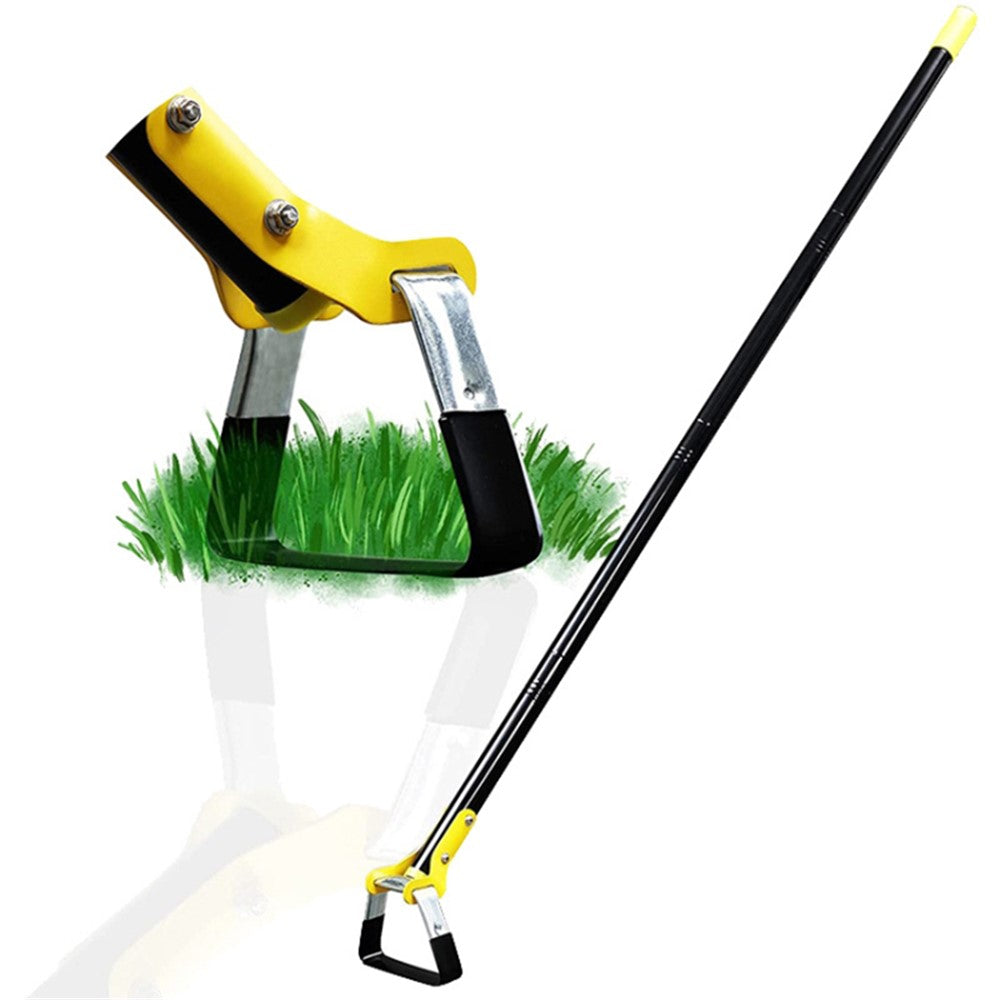 MYL-10 1.2m 3-Section Garden Tool Loop Stirrup Hoe Scuffle Weeding Gardening Hoe