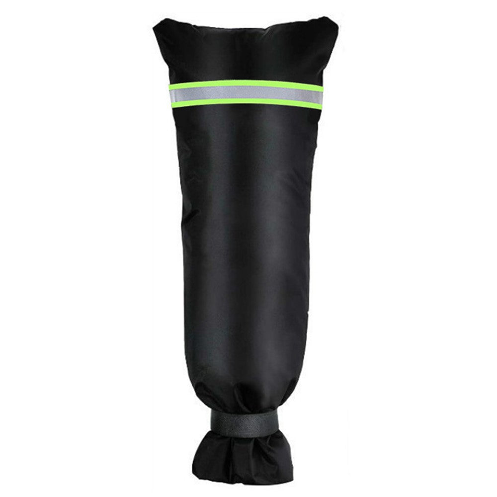 KG0127 51x20cm Outdoor Faucet Protective Cover 210D Oxford Cloth Winter Waterproof Anti-Freeze Tap Cover