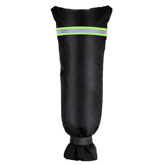 KG0127 51x20cm Outdoor Faucet Protective Cover 210D Oxford Cloth Winter Waterproof Anti-Freeze Tap Cover