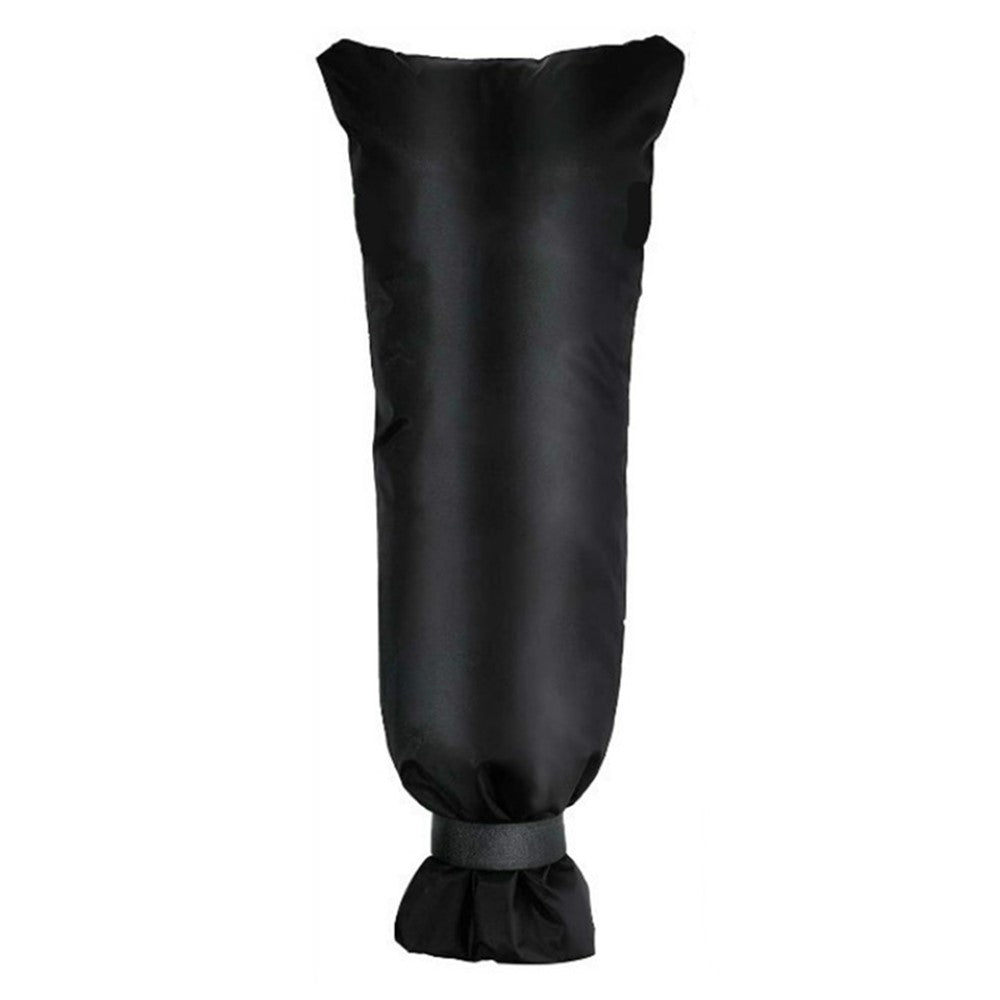KG0127 51x20cm Outdoor Faucet Protective Cover 210D Oxford Cloth Winter Waterproof Anti-Freeze Tap Cover