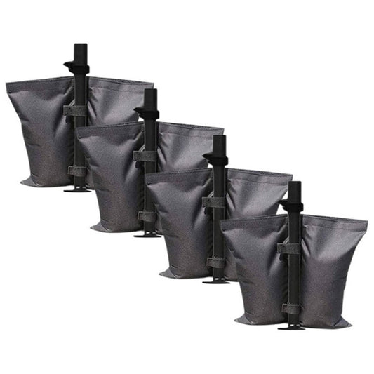 KG0067 4Pcs Outdoor Parasol Tent Windproof Fixing Sandbag 600D Oxford Cloth Sun Shield Umbrella Weight Bags