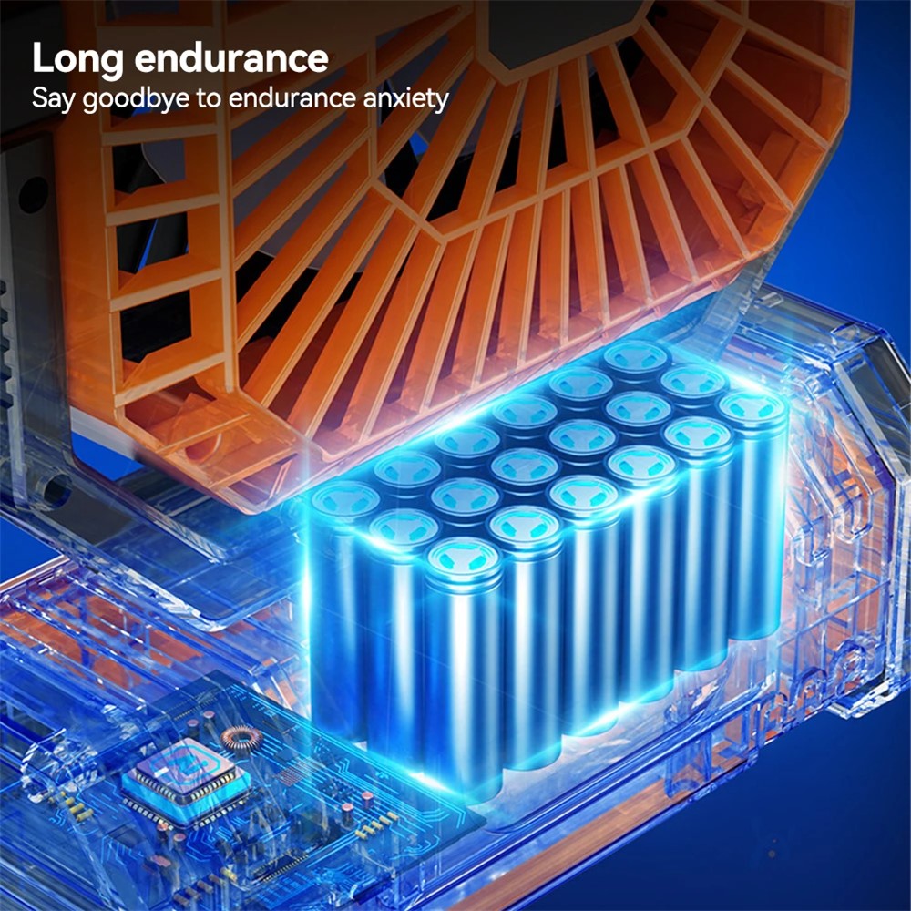 Outdoor Multifunction Camping Fan LED Light Power Bank Portable Bluetooth-Compatible Speaker