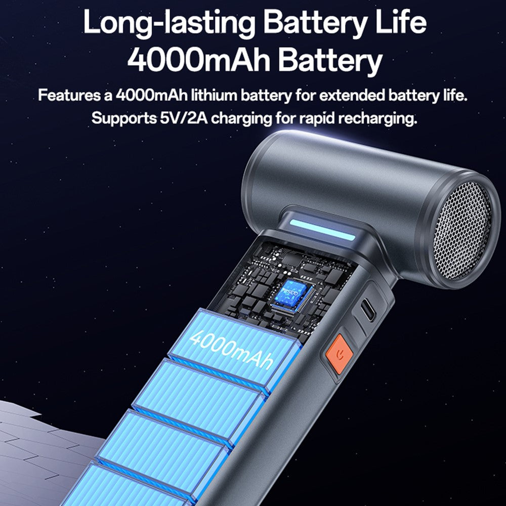 YESIDO YF19 Handheld Fan Powerful Outdoor High-Speed Wireless Portable Car Dust Blower  /  Fan  /  Vacuum Cleaner