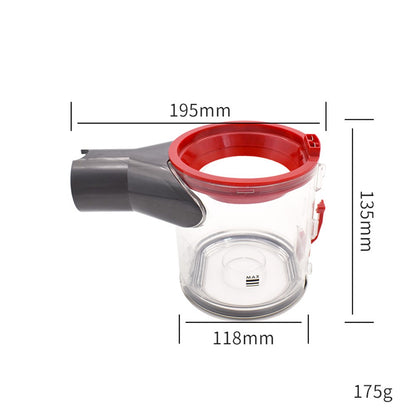 For Dyson V8 / V7 Vacuum Cleaner Clear Dust Bin Replacement Dust Bucket
