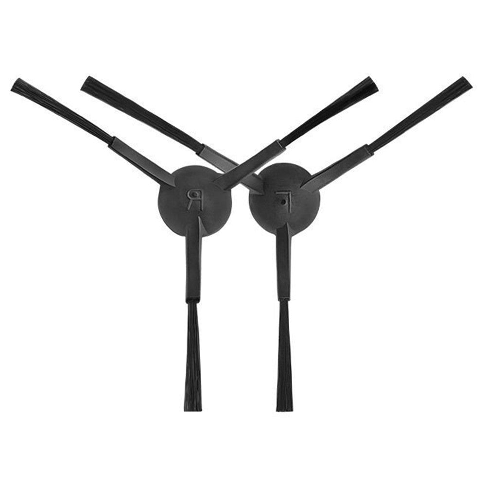 For Tikom L9000 / Lubluelu SL60 Sweeping Robot 2 Main Brushes + 6 Side Brushes + 6 Filters + 6 Rags Accessories Set